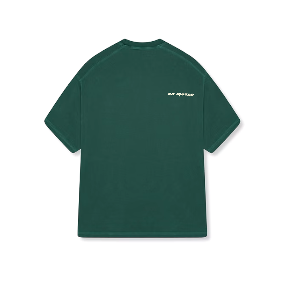 En Masse Athletics Club 'Vintage' T Shirt Green