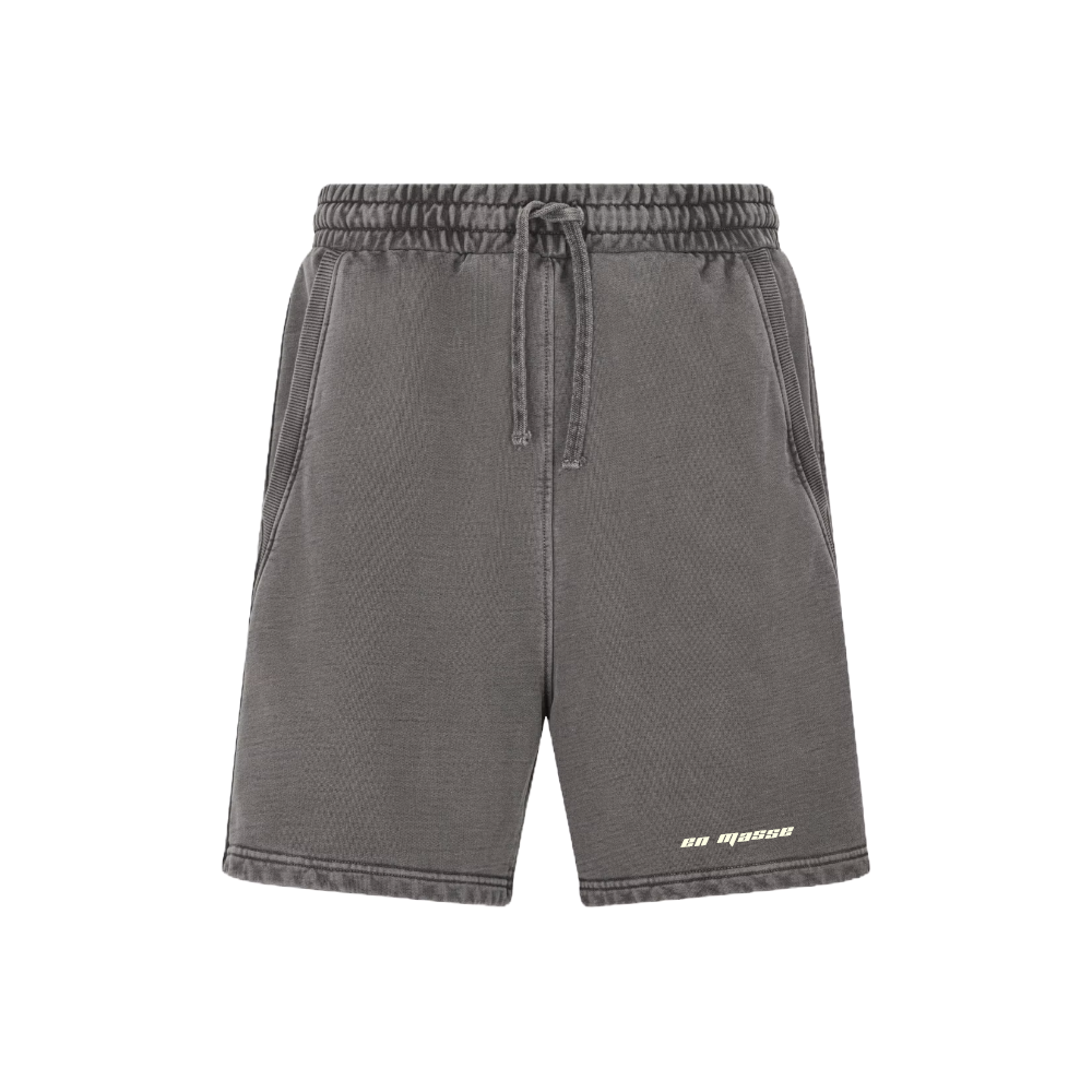 En Masse Logo Shorts Charcoal
