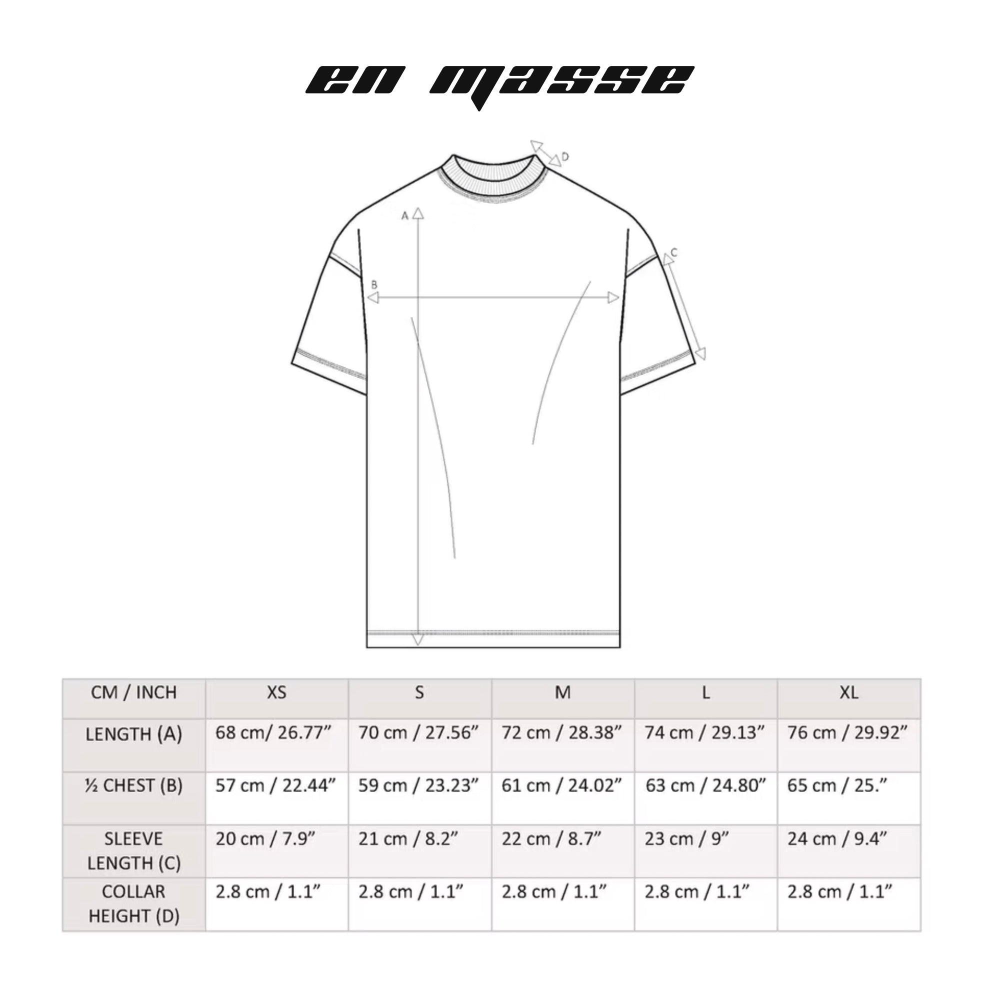 En Masse 'La Force Du Nombre' T Shirt Cream