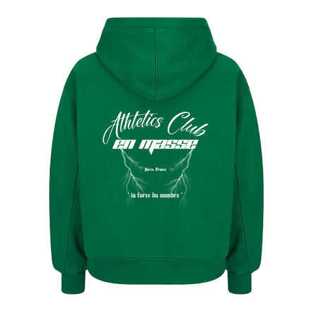 En Masse 'Athletics Club' Hoodie Green