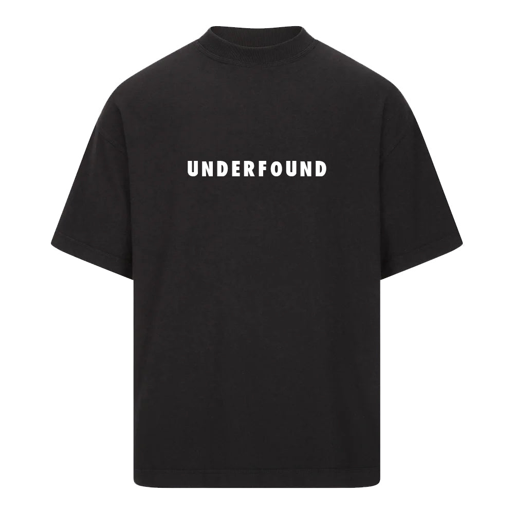 En Masse UNDERFOUND Oversized boxy logo t shirt
