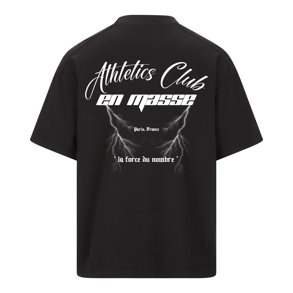 En Masse Athletics Club T Shirt Black