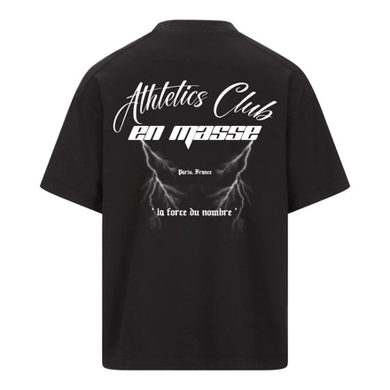 En Masse Athletics Club T Shirt Black