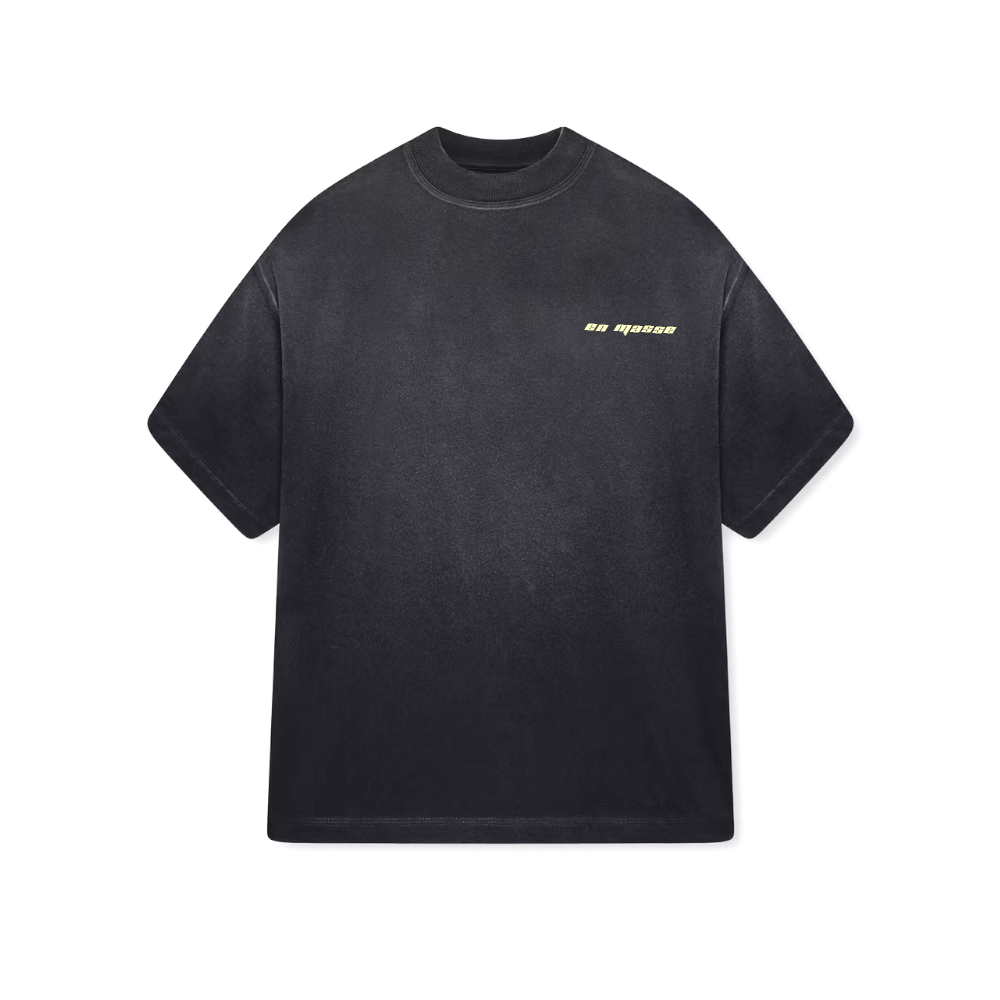 En Masse Athletics Club 'Vintage' T Shirt Black