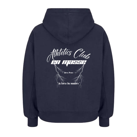 En Masse 'Athletics Club' Hoodie Navy