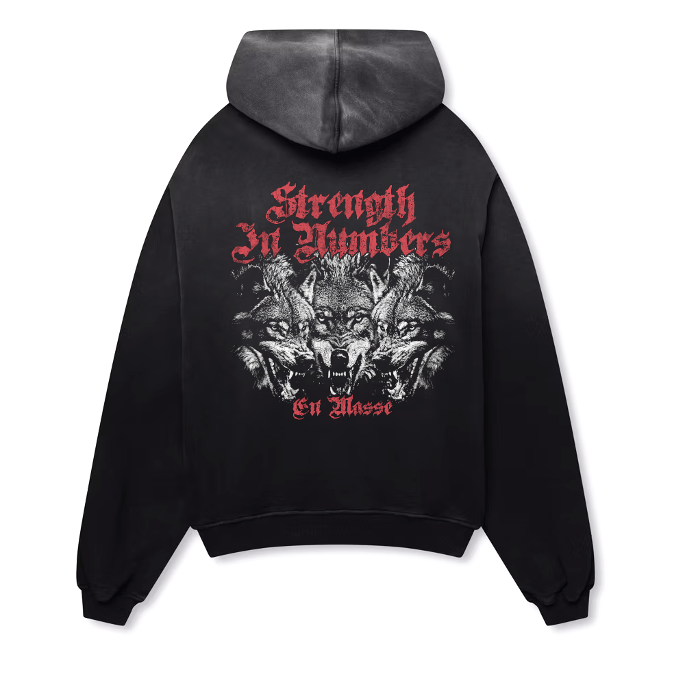 En Masse 'Strength In Numbers' Hoodie Black