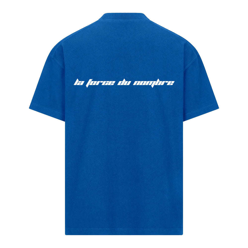En Masse 'La Force Du Nombre' T Shirt Cobalt