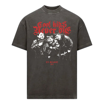 En Masse 'Cool Kids Never Die' T shirt Grey