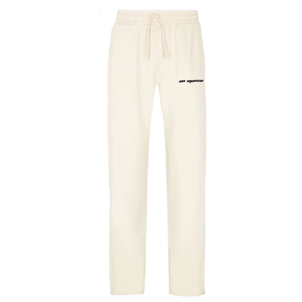 En Masse Logo Sweatpants Joggers Cream