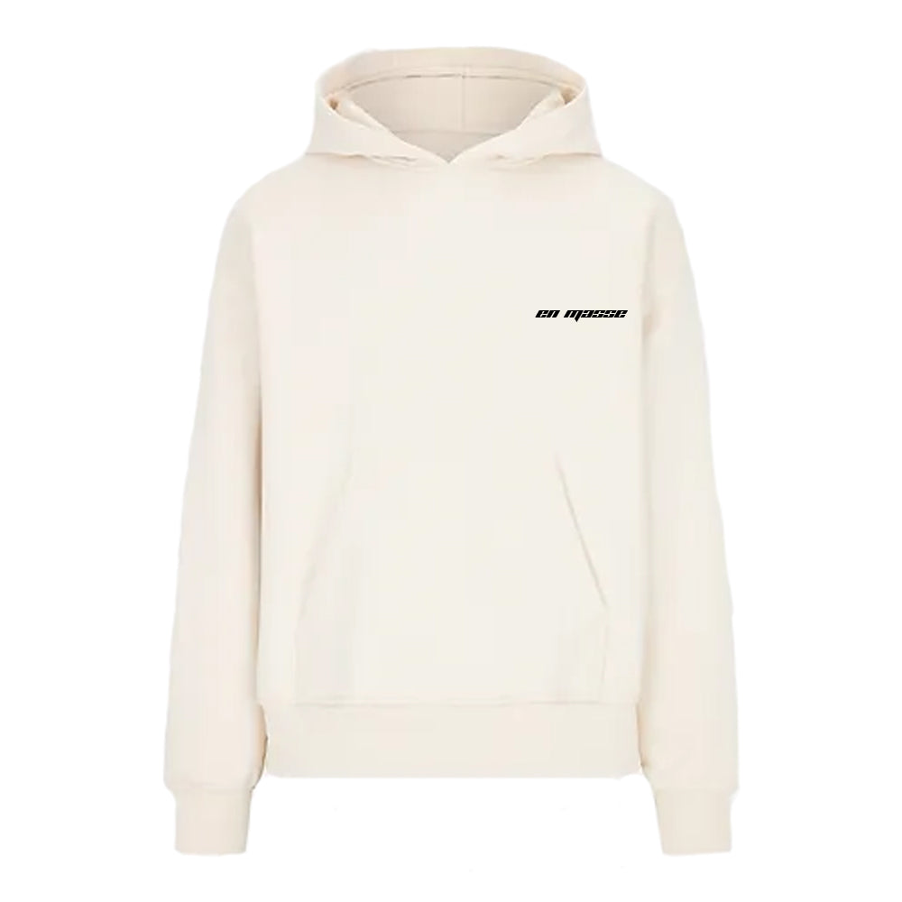 En Masse 'Athletics Club' Hoodie Cream
