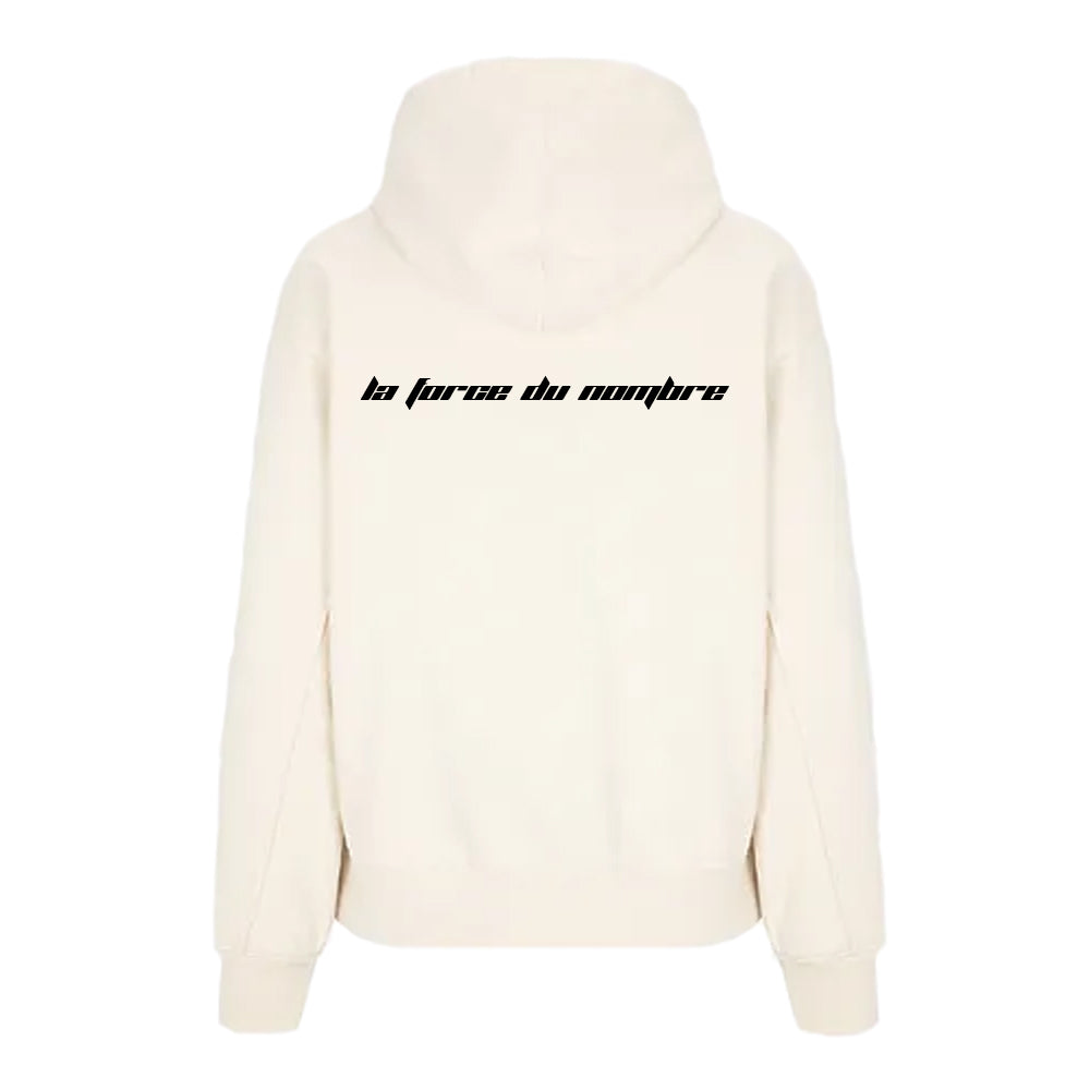 En Masse 'La Force Du Nombre' Hoodie Cream