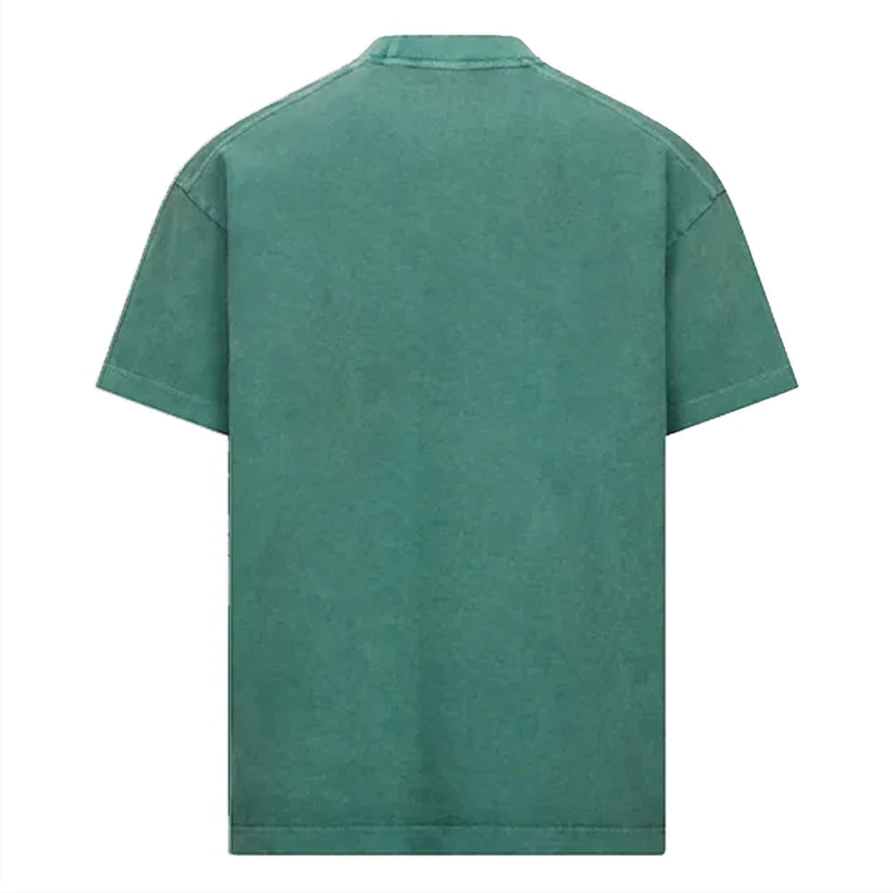 En Masse 'Blank' T Shirt Vintage Green