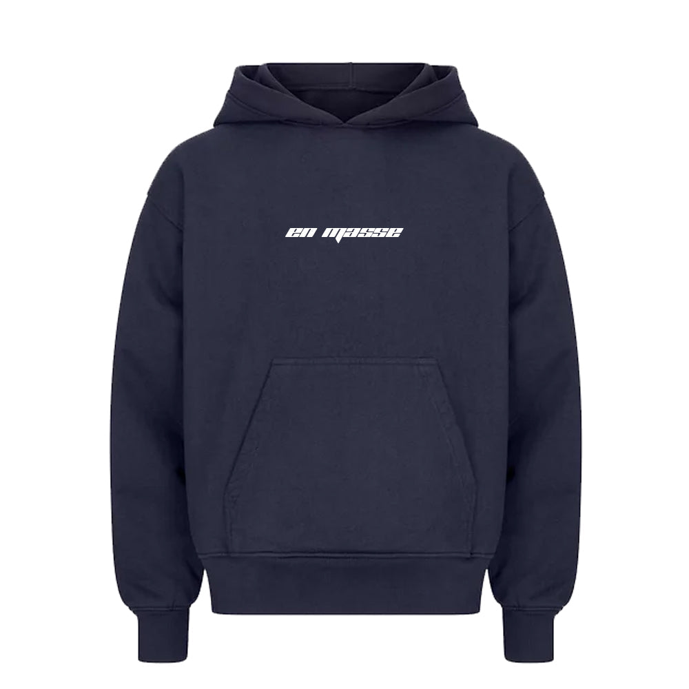 En Masse 'La Force Du Nombre' Hoodie Navy